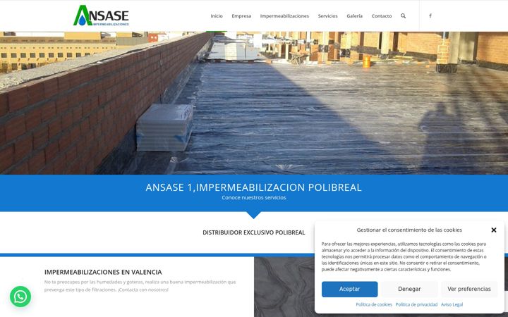 Screenshot of ansase.com