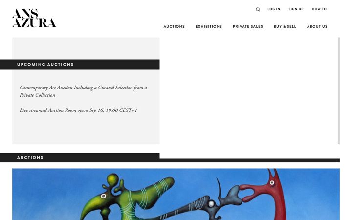 Screenshot of ansazura.com