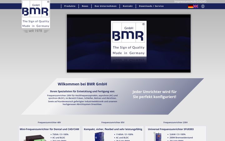 Screenshot of anschnitterkennung.de