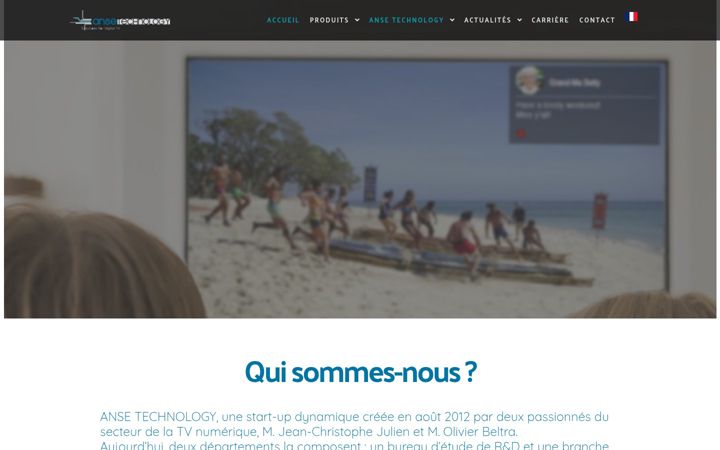 Zrzut ekranu anse-technology.com