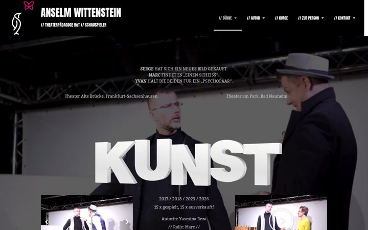 Ekraanipilt saidist anselmwittenstein.de