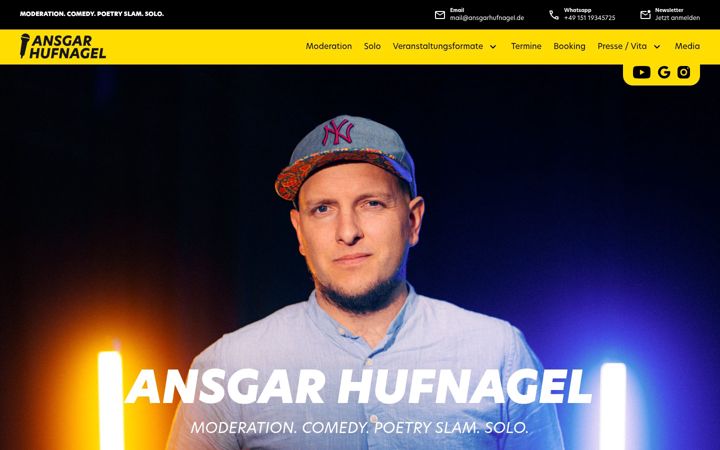 Ekrano kopija ansgarhufnagel.de