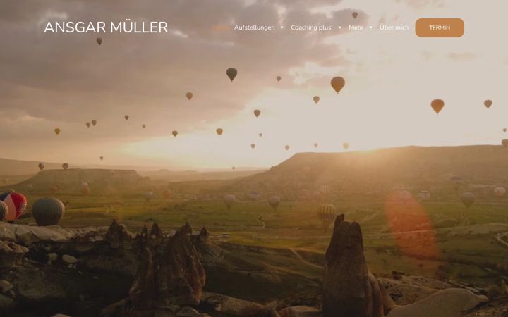 Screenshot of ansgarmueller.com
