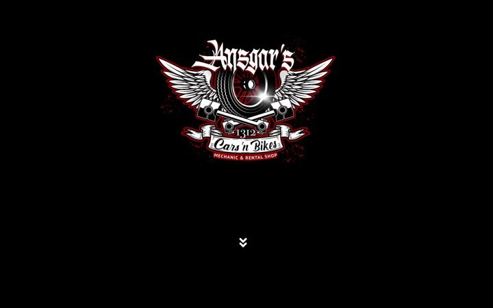 Snímek obrazovky ansgarscarsnbikes.com