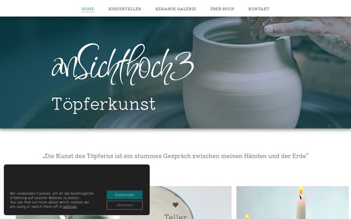 Screenshot of ansichthoch3.de