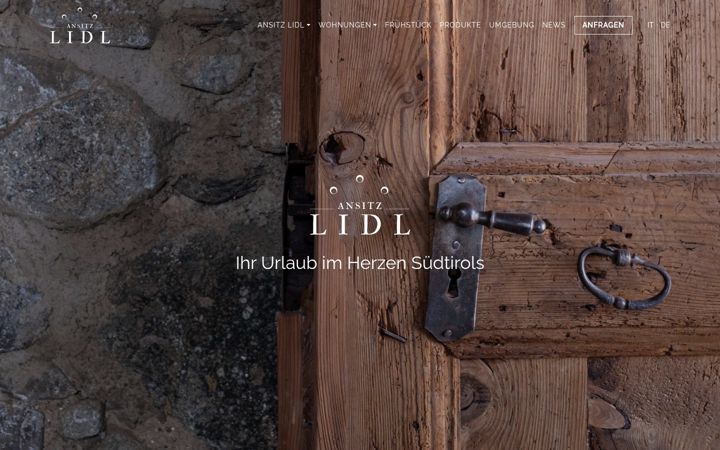 Screenshot of ansitz-lidl.it
