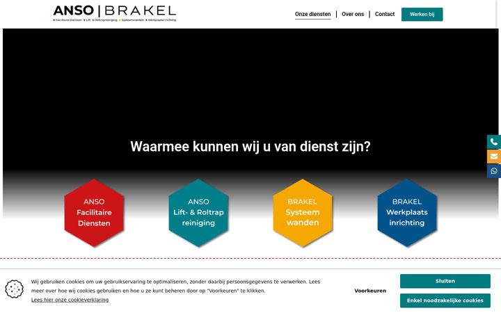 Screenshot of anso.nl