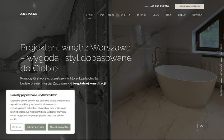 Posnetek zaslona anspace.pl