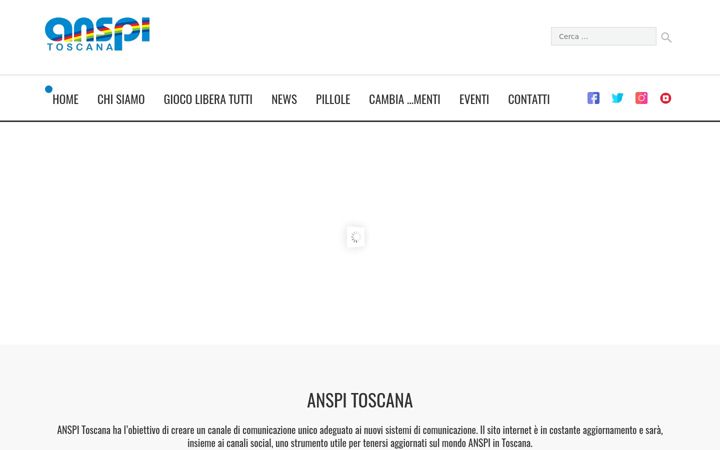 Screenshot of anspitoscana.it
