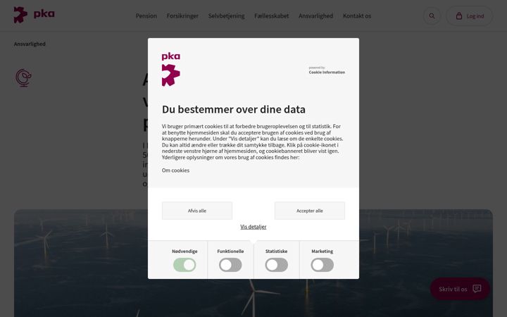 Zrzut ekranu ansvarlige-investeringer.dk