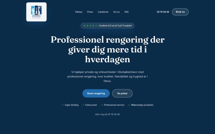 Screenshot von ansvarligrengoering.dk