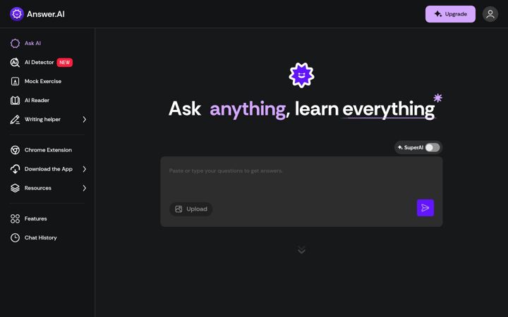 Screenshot of answerai.pro