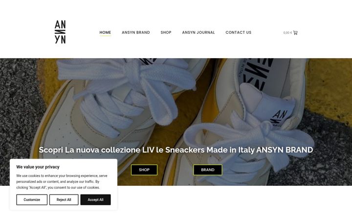 Екранна снимка на ansynbrand.com
