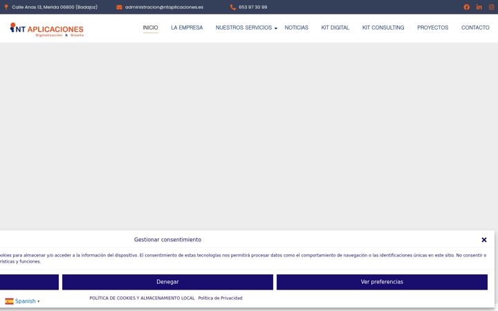 Екранна снимка на ant-aplicaciones.es