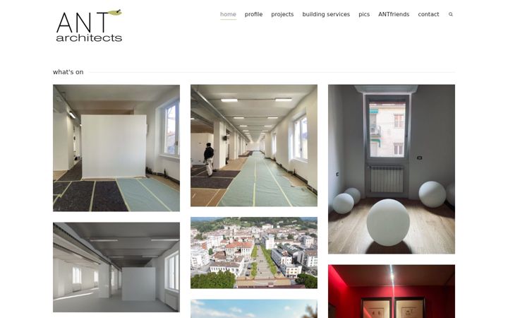 Screenshot of ant-architects.com