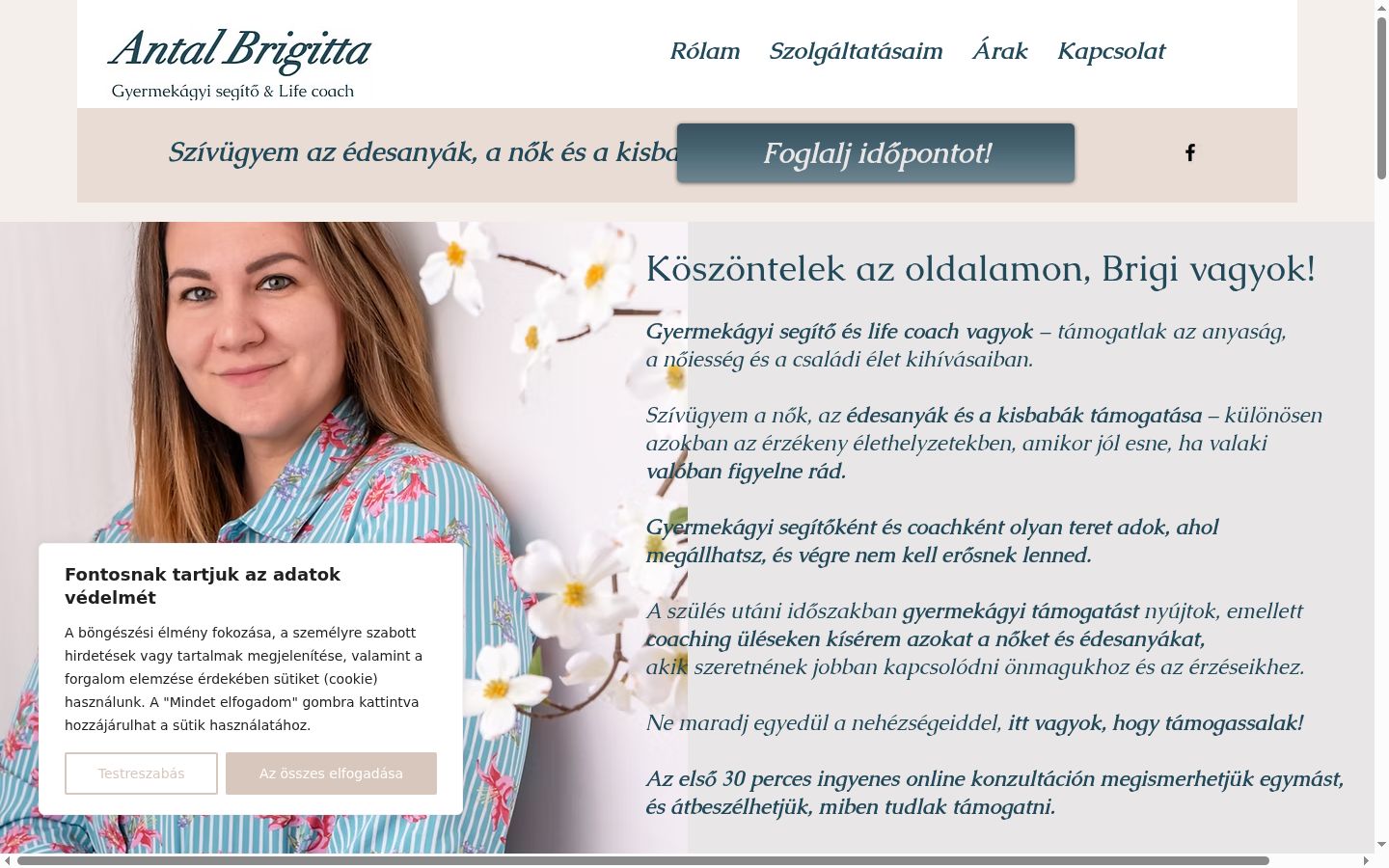 Ekrānuzņēmums ar piekrišanas baneri, kas tika rādīts pirms jebkādas mijiedarbības