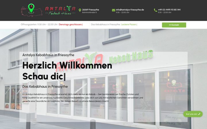 Screenshot von antalya-kebabhaus.de