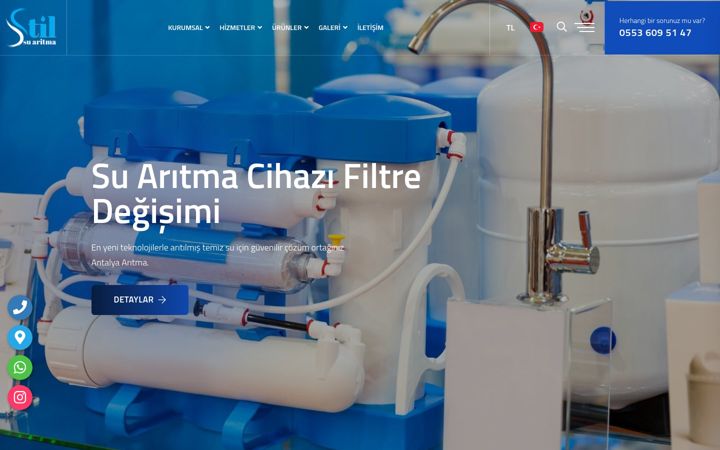 Snimka zaslona za antalyaaritma.com.tr