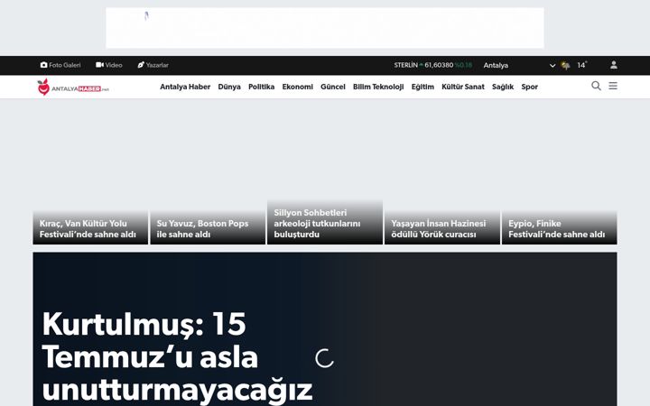 Posnetek zaslona antalyahaber.net