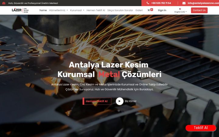 Екранна снимка на antalyalazercnc.com