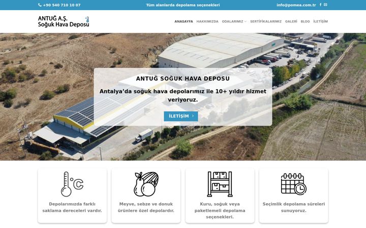 Screenshot of antalyasogukhavadeposu.net