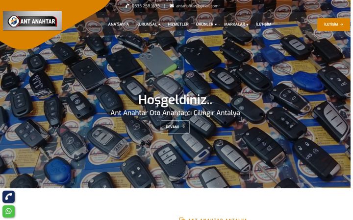 Screenshot of antanahtar.com