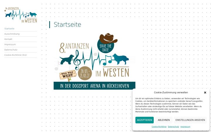 Screenshot of antanzen-westen.de