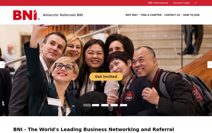 Screenshot of antarcticreferrals.com