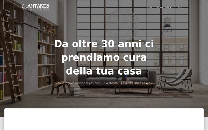 Skjámynd af antarespavimenti.it