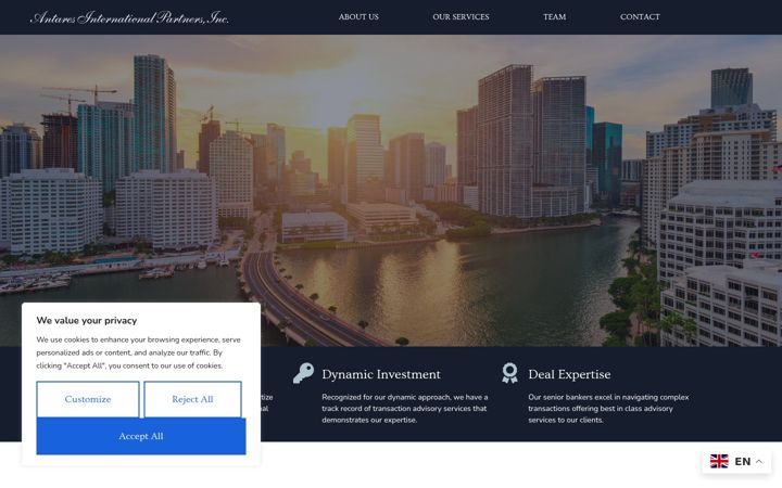 Screenshot of antaresptr.com