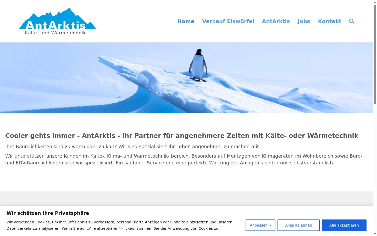 Kuvakaappaus suostumusbannerista, joka näytettiin ennen mitään vuorovaikutusta