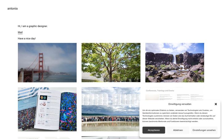 Screenshot of antart.de