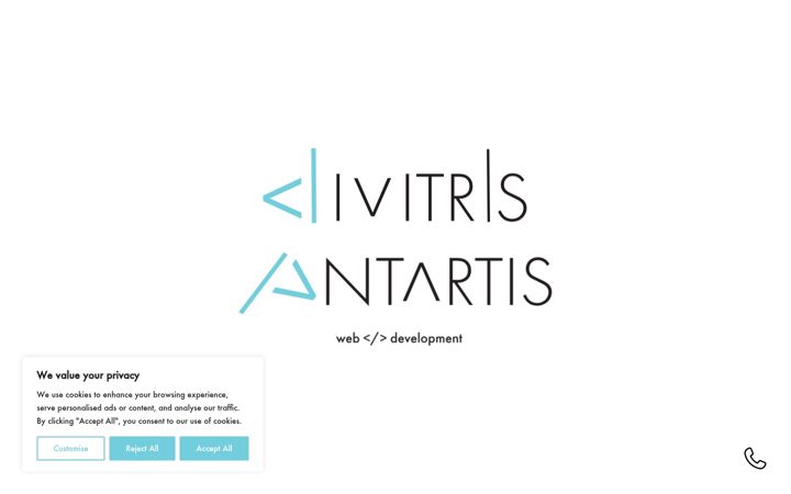 Screenshot of antart.is