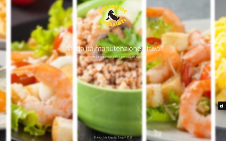 Screenshot of antartidesurgelati.it