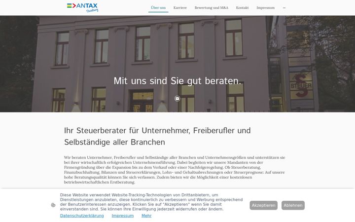 Screenshot of antax-duisburg.de