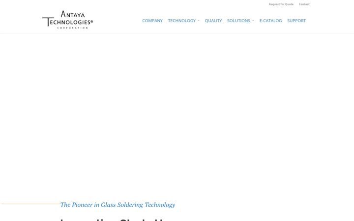 Snimka zaslona za antaya.com