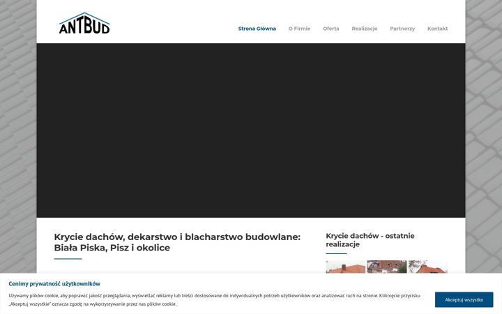 Screenshot of antbud.pl