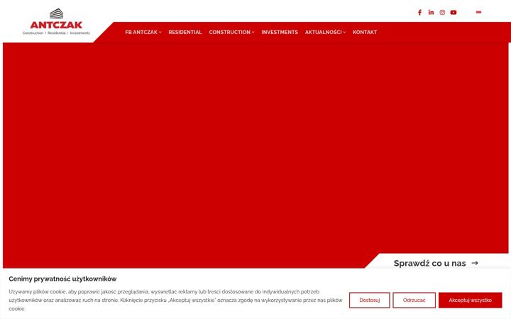 Screenshot of antczak.pl