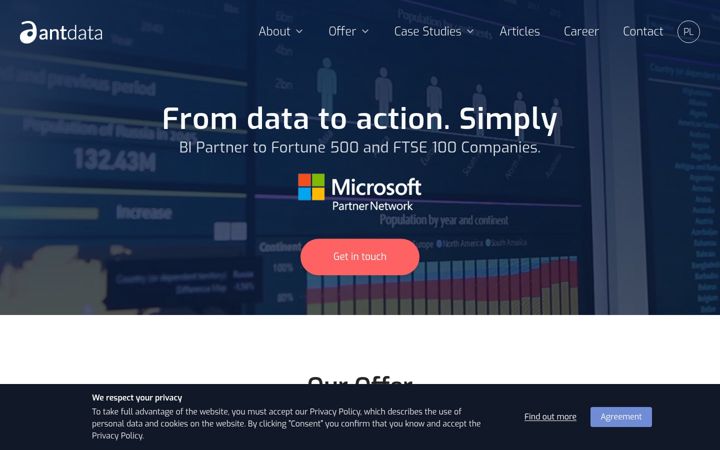 Screenshot of antdata.eu