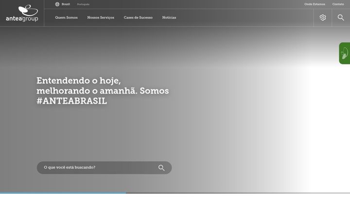 Snímek obrazovky anteagroup.com.br