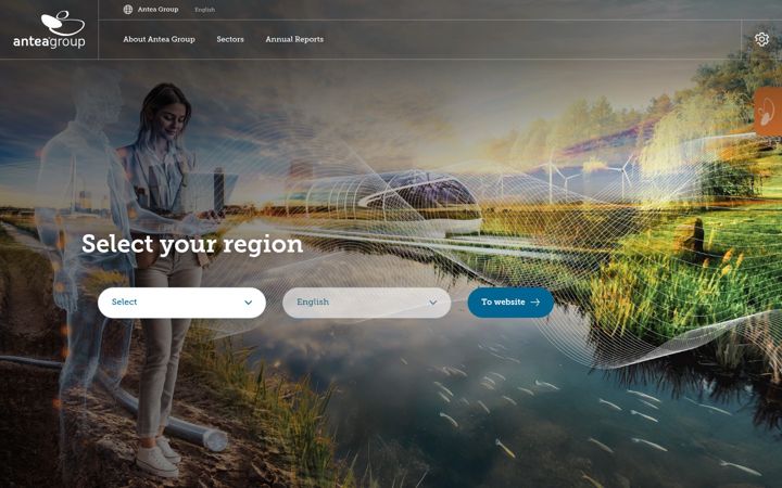 Screenshot of anteagroup.com