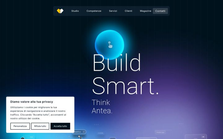 Screenshot of anteastudio.com