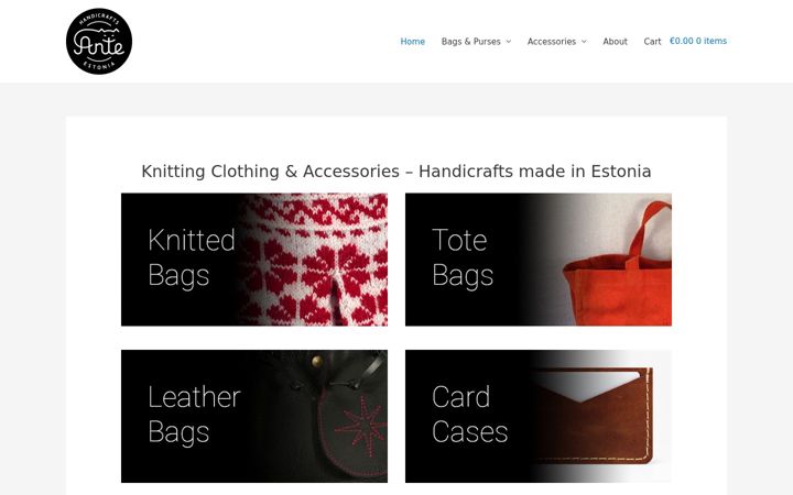 Screenshot of antecrafts.com