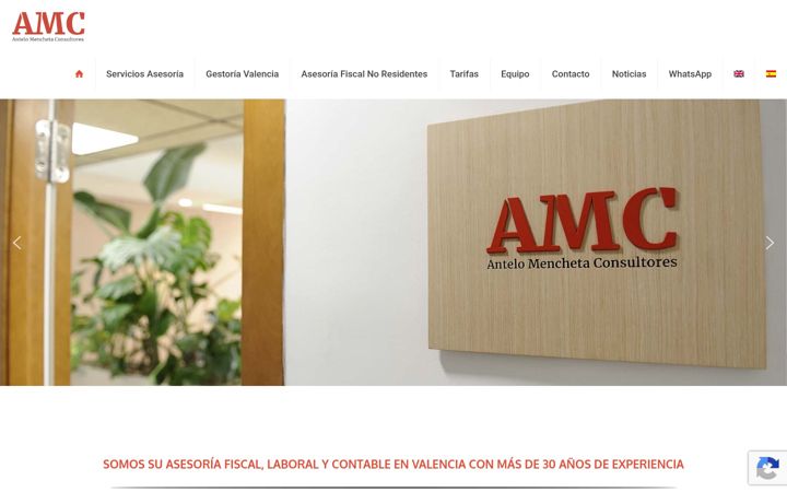 Skjámynd af anteloconsultores.com
