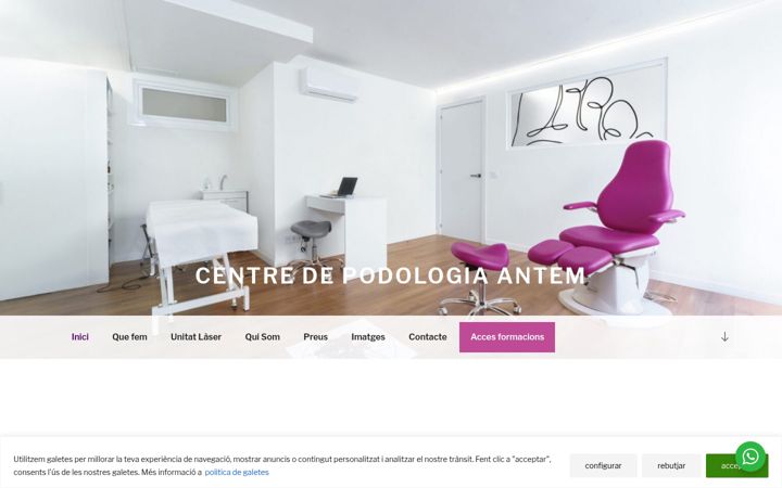 Screenshot von antempodologia.com