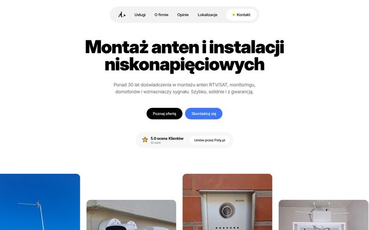 Screenshot of antena-nt.pl