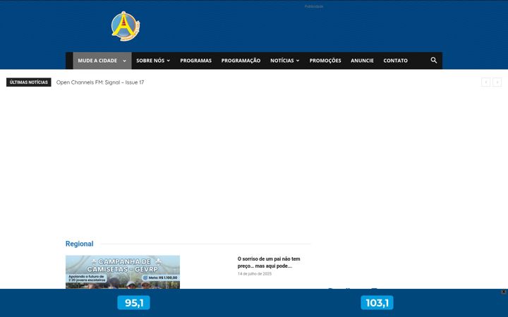 Képernyőkép: antenaafm.com.br