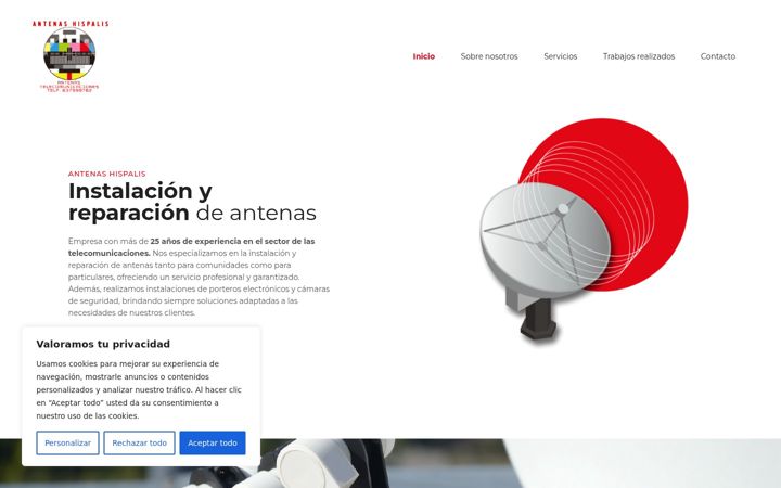 Screenshot von antenashispalis.com