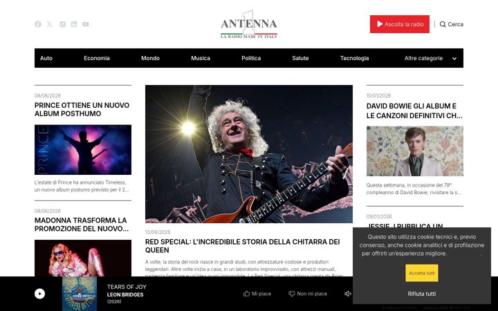 Screenshot of antenna1.fm