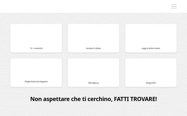Screenshot di antenna2.it